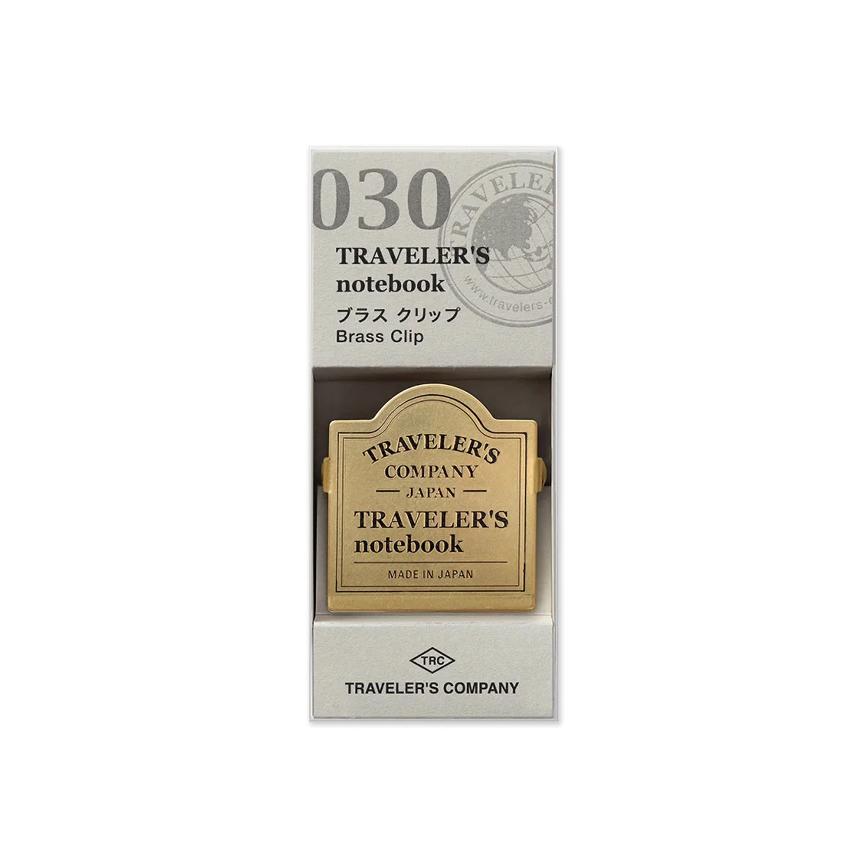 Clip | Brass Clip | Logo | Traveler's Company