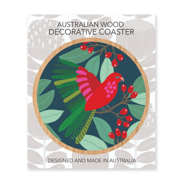 Coaster | Australian Wood Coaster | King Parrot | Aero Images