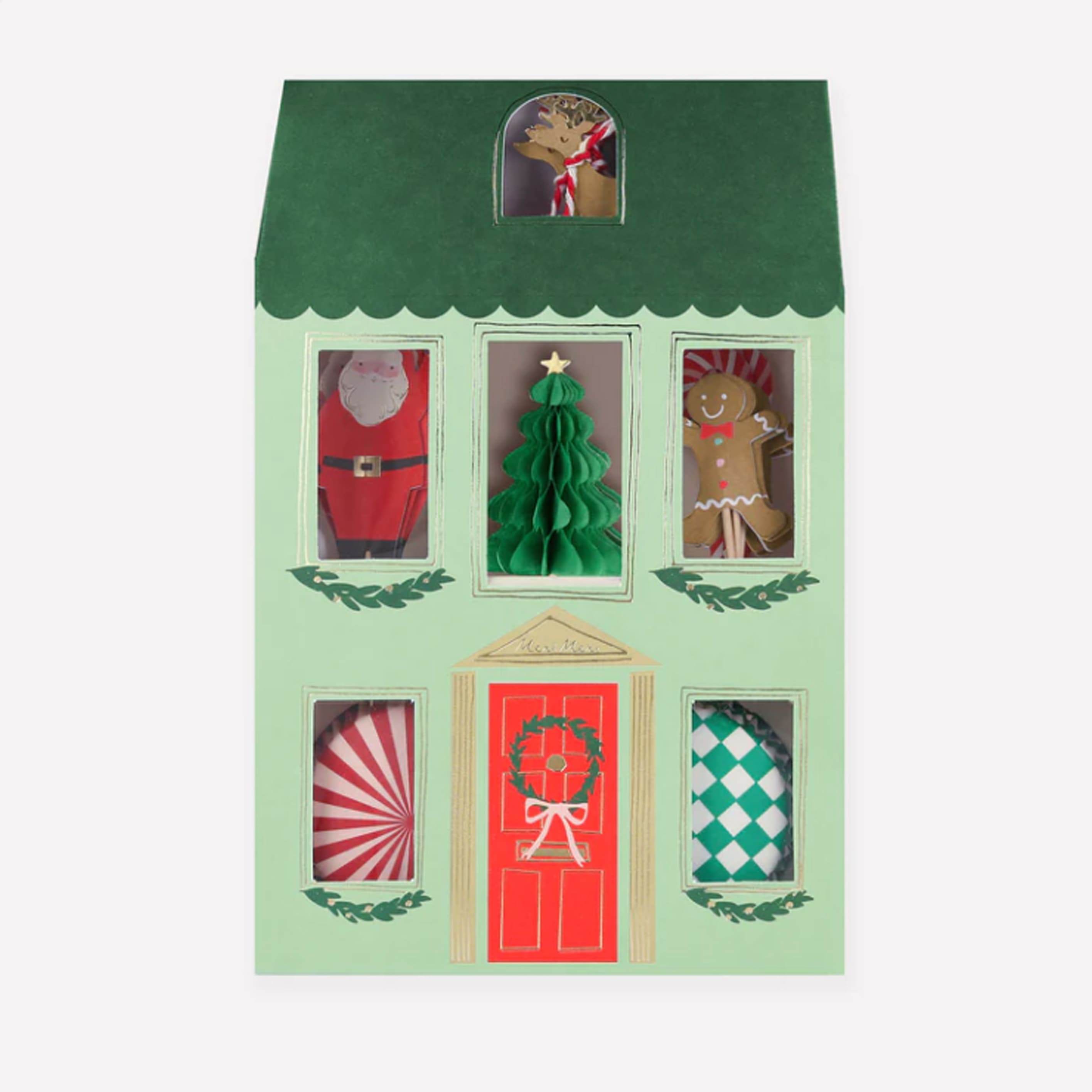 Christmas Cupcake Kit | Christmas Motif | Meri Meri