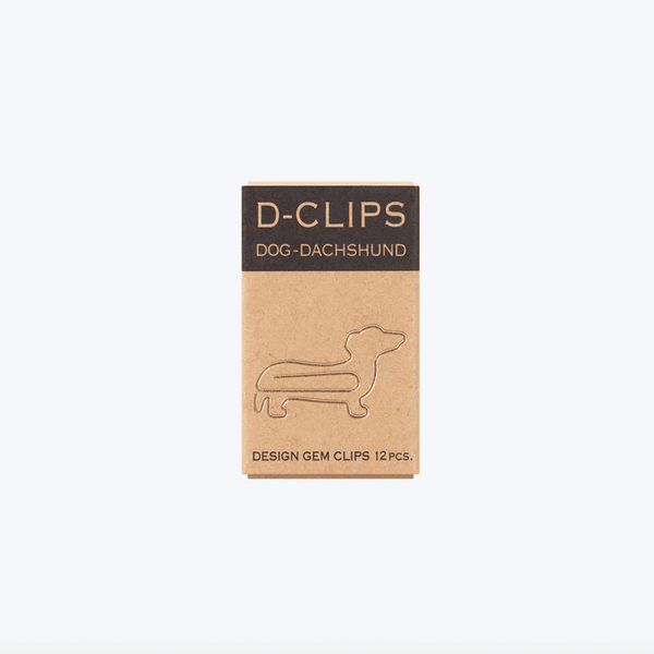 Paper Clip | Mini D - Clip | Dachshund | Midori