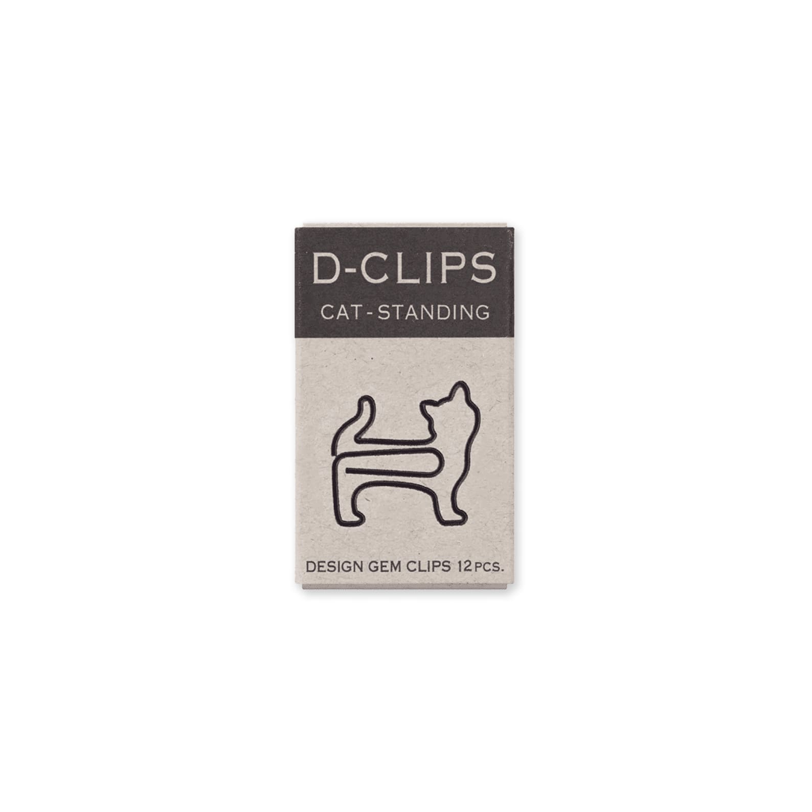Paper Clip | Mini D - Clip | Standing Cat | Midori
