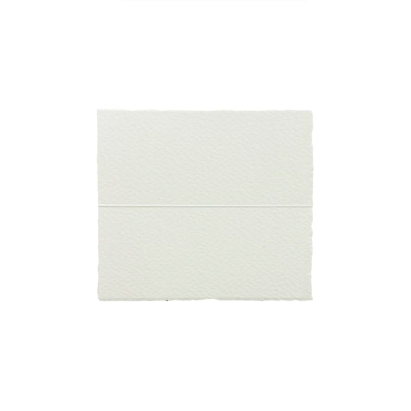 Deckled Folded Card Set | Medioevalis Social Stationery | 210L | 8.5 x 9.5cm | Rossi 1931 | 2 COLOUR OPTIONS AVAILABLE