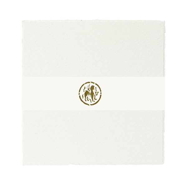 Deckled Folded Card Set | Medioevalis Social Stationery | 406L | 12 x 24cm | Rossi 1931 | 2 COLOUR OPTIONS  AVAILABLE