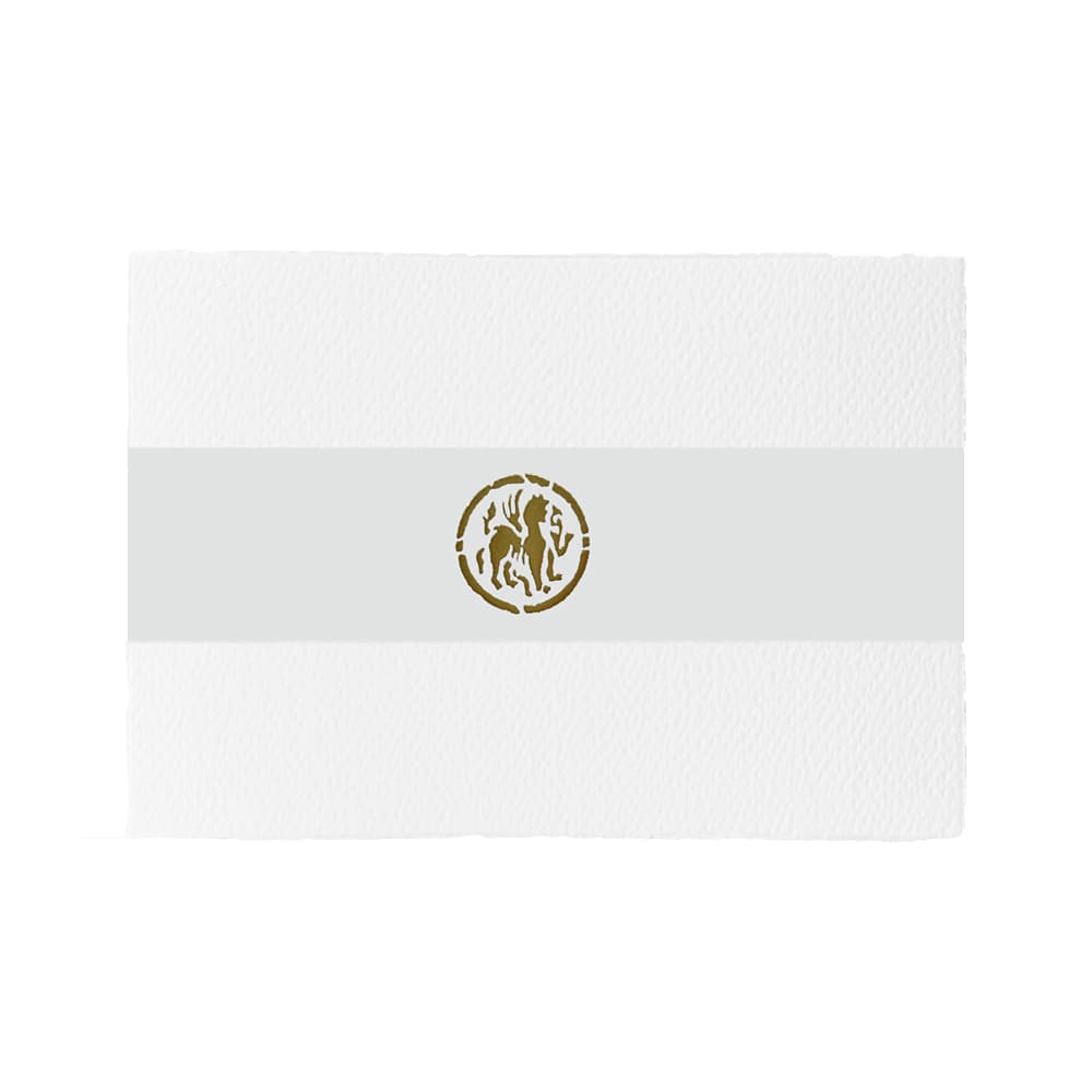 Deckled Folded Card Set | Medioevalis Social Stationery | 206A | 34cm x 11.5 | Rossi 1931 | 2 COLOUR OPTIONS AVAILABLE