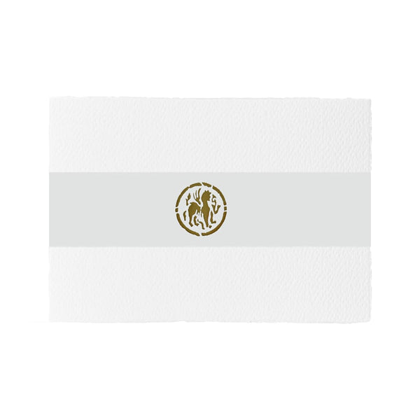 Deckled Folded Card Set | Medioevalis Social Stationery | 206A | 34cm x 11.5 | Rossi 1931 | 2 COLOUR OPTIONS AVAILABLE