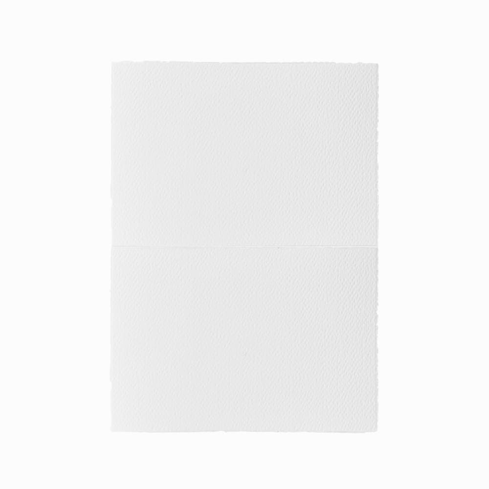 Deckled Folded Card Set | Medioevalis Social Stationery | 206L | 17 x 23cm | Rossi 1931 | 2 COLOUR OPTIONS AVAILABLE