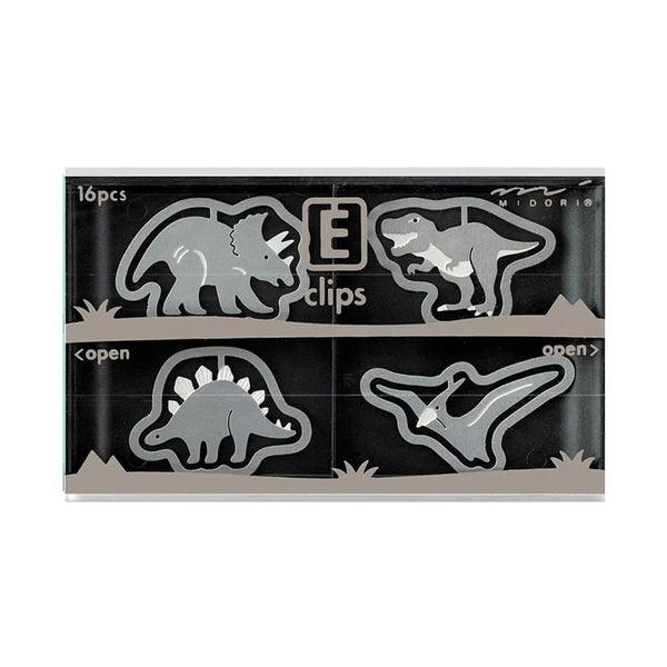 Paper Clip | E- Clip | Dinosaur | Midori