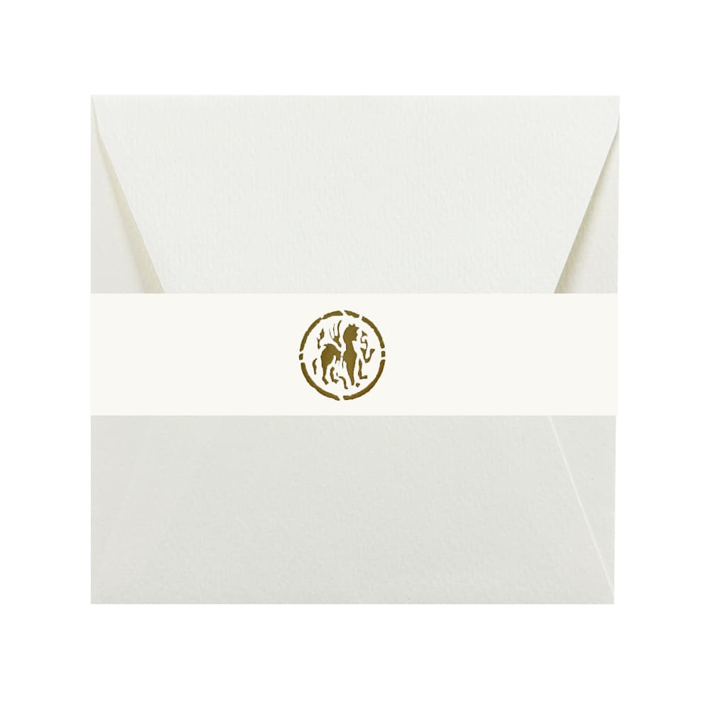 Envelope Set  | Medioevalis Social Stationery | 406E | 12.7 x 12.7 cm | Rossi 1931 | 2 COLOUR OPTIONS AVAILABLE