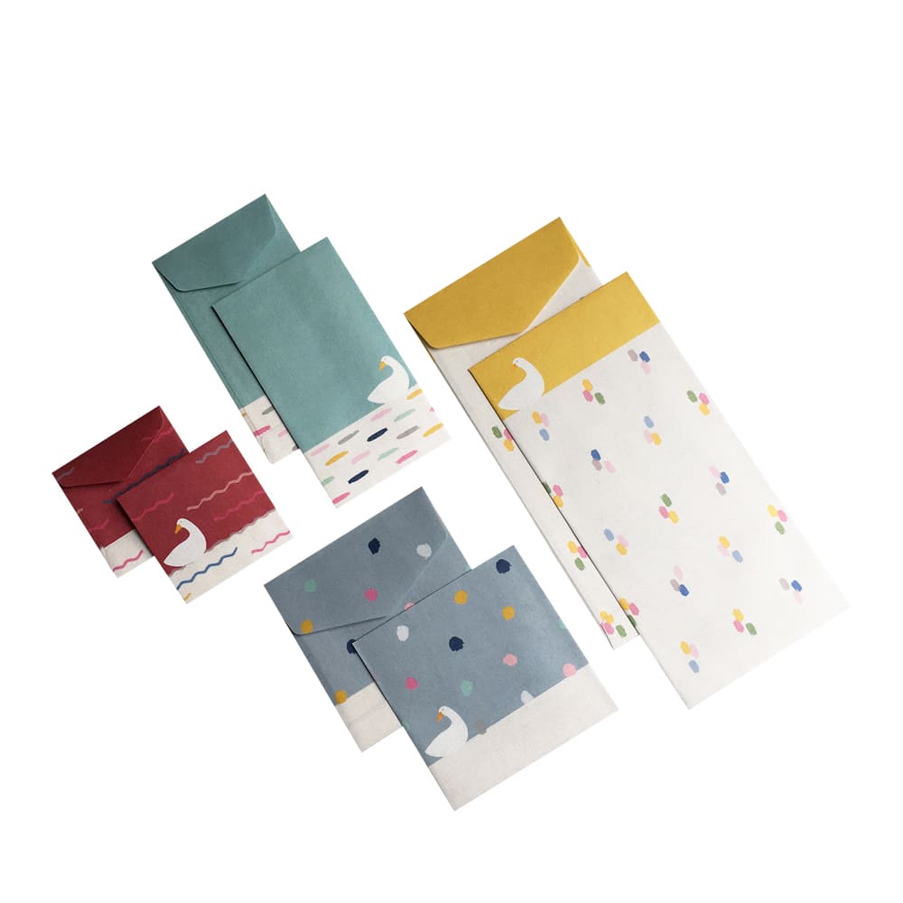 Envelope Set | Gasa Gasa | Midori | 4 DESIGN OPTIONS AVAILABLE