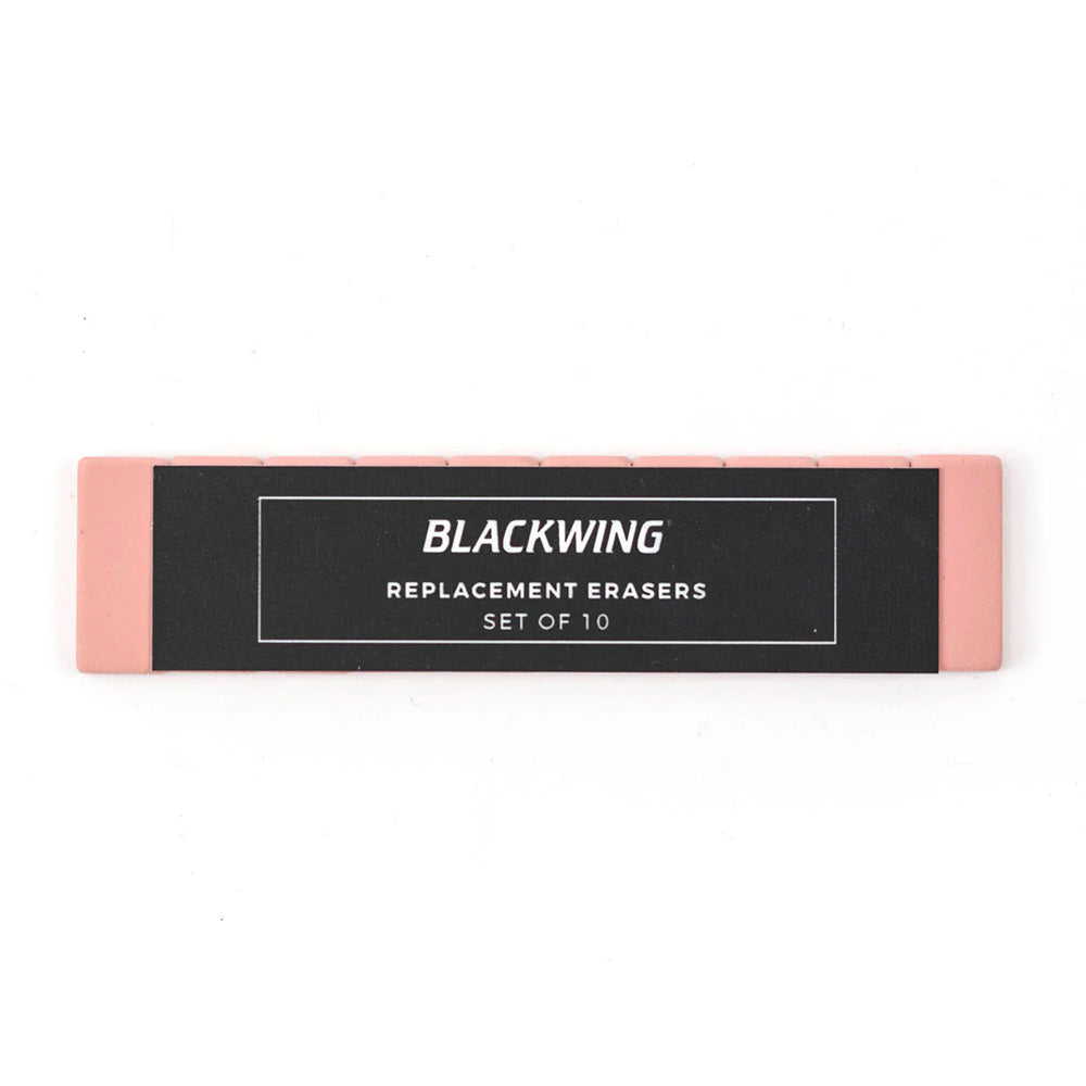 Eraser | Replacement Pack of 10 | Palomino Blackwing | 3 COLOUR OPTIONS AVAILABLE - Kami Paper