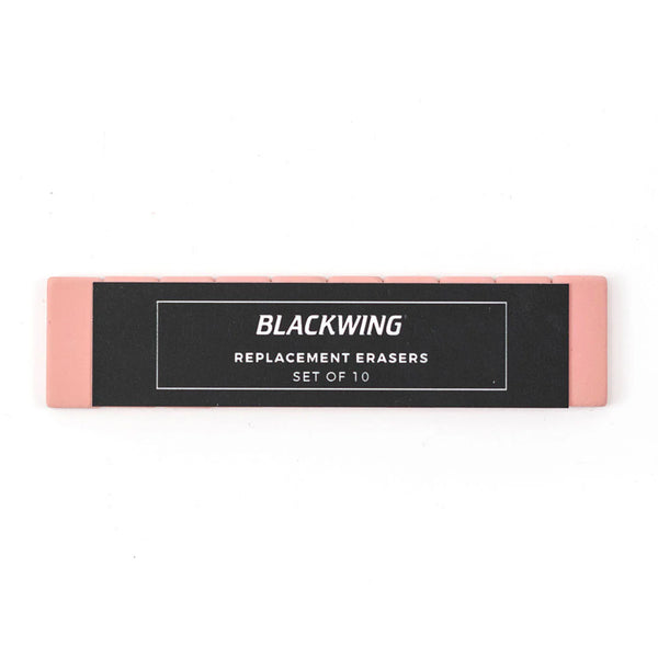 Eraser | Replacement Pack of 10 | Palomino Blackwing | 3 COLOUR OPTIONS AVAILABLE - Kami Paper