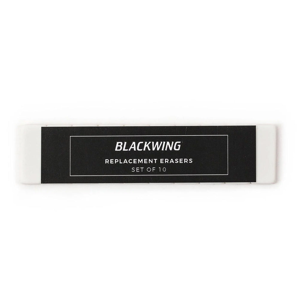 Eraser | Replacement Pack of 10 | Palomino Blackwing | 3 COLOUR OPTIONS AVAILABLE - Kami Paper
