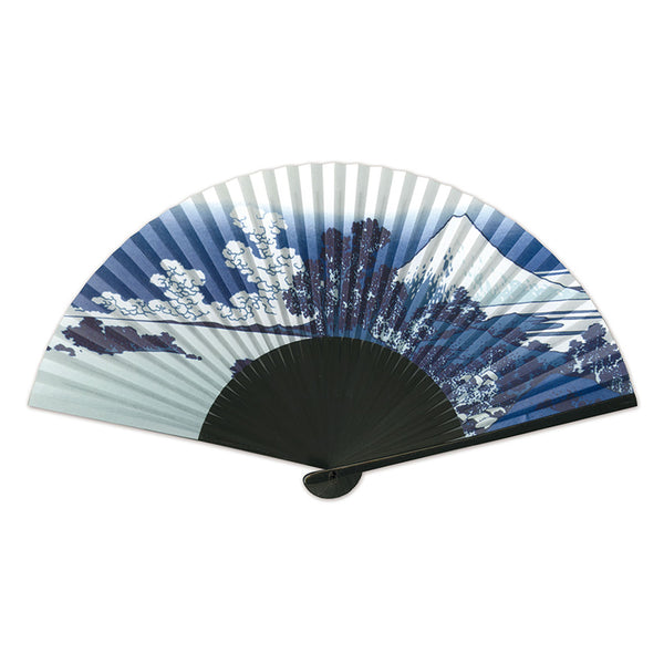 Fan | Japanese Fan | Thirty Six Views Of Mt Fuji | Shichirihama Kamakura | Taniguchi