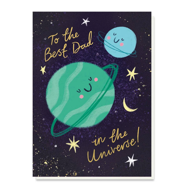 Father's Day Card | The Best Dad In The Universe | Stormy Knight