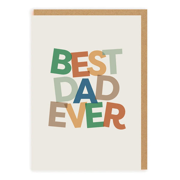 Father's Day Card | Best Dad Ever | Ohh Deer