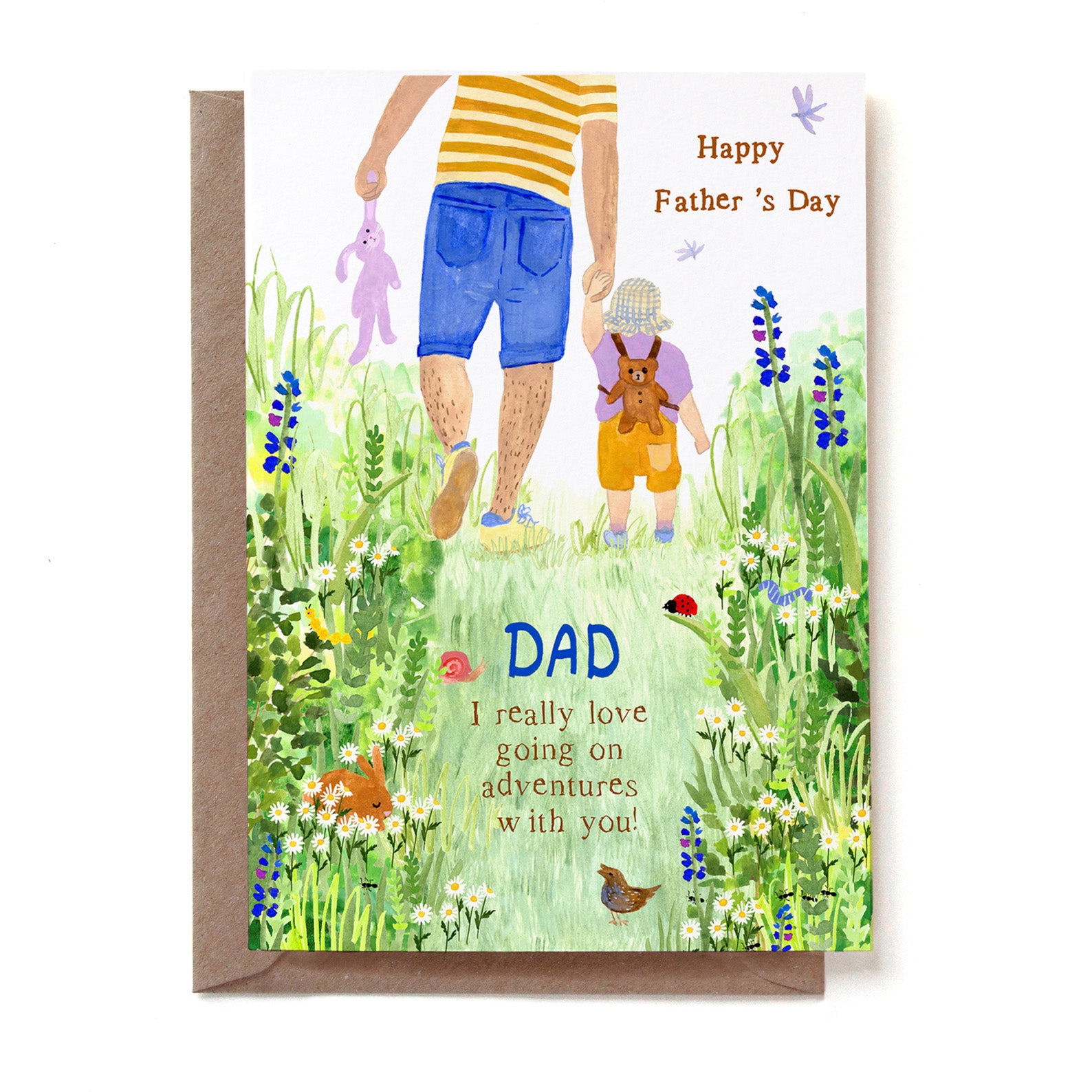 Father's Day Card | Dad Adventure | Reddish Design