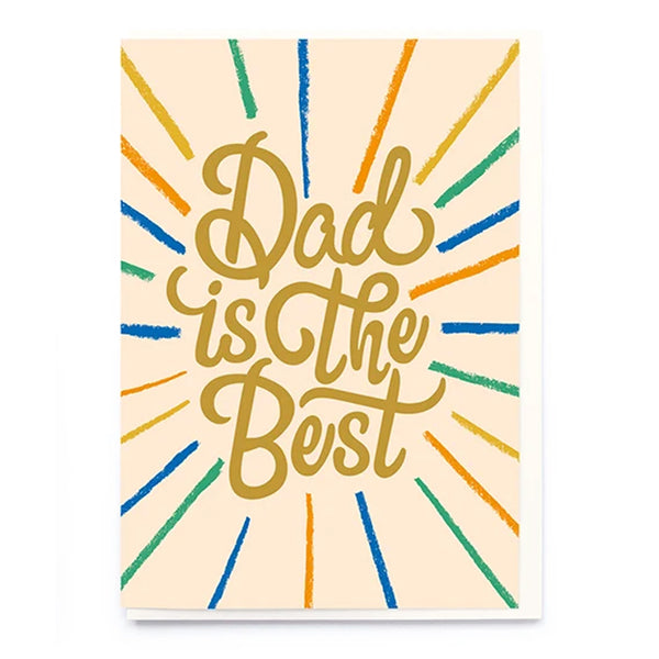 Father's Day Card | Dad Is The Best | Noi Publishing
