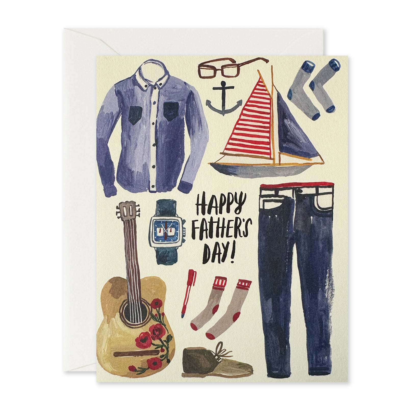 Father's Day Card | Father's Things | Red Cap Cards