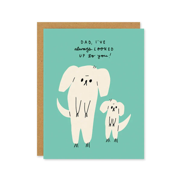 Father's Day Card | Dog And Puppy | Badger & Burke | Hello Sunday