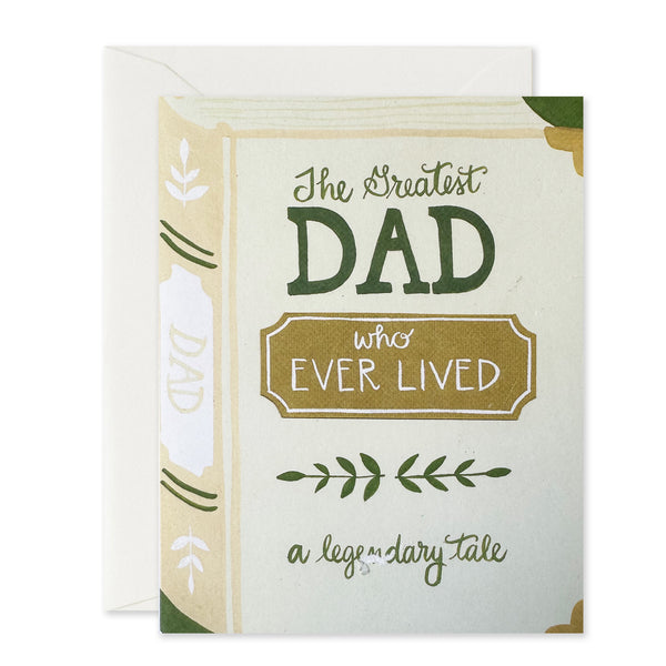 Father's Day Card | Greatest Dad Book | 1Canoe2