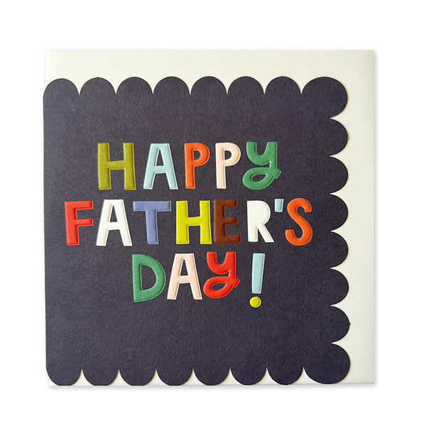 Father's Day Card | Happy Father's Day Lettering | Caroline Gardner