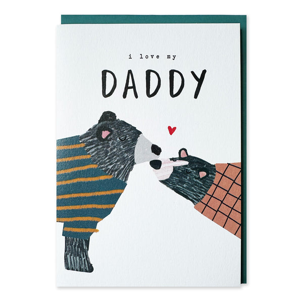 Father's Day Card | I Love My Daddy | Stop The Clock Design