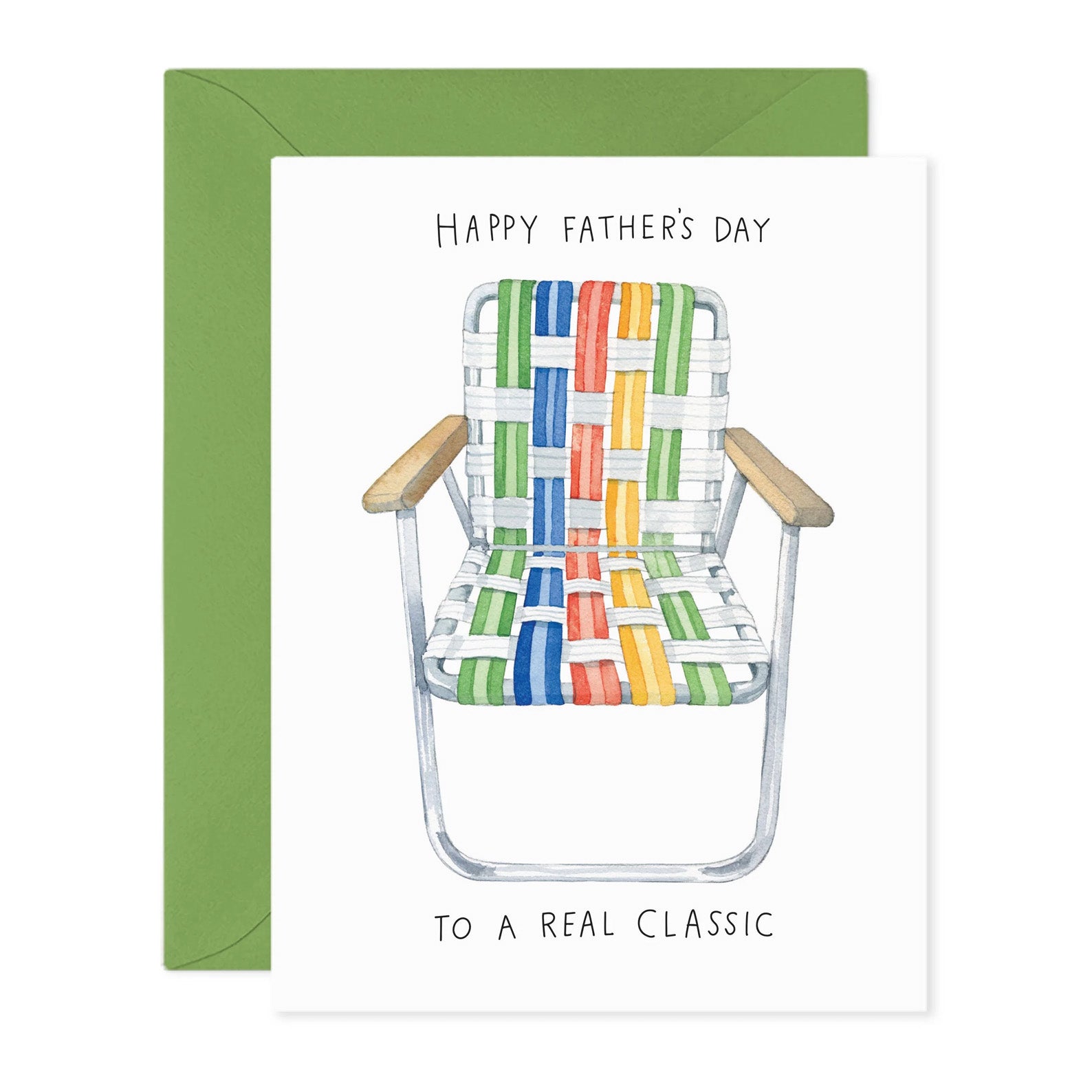Father's Day Card | Lawn Chair Dad | E.Frances
