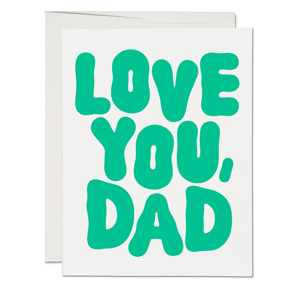 Father's Day Card | Love You Dad | Red Cap Cards