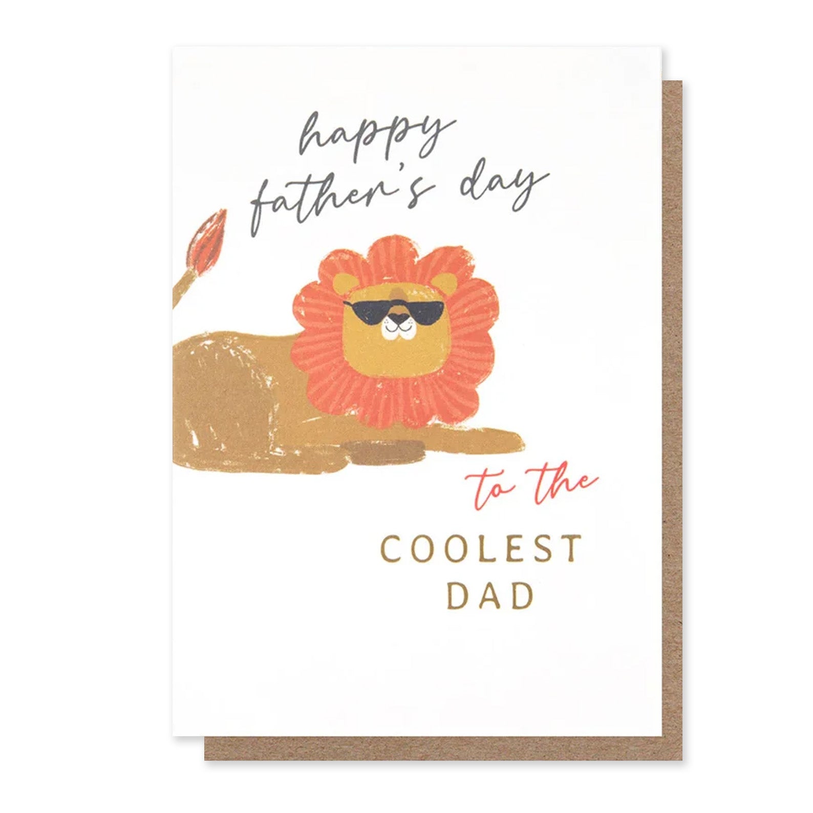 Father's Day Card | Happy Father's Day To The Coolest Dad | Caroline Gardner