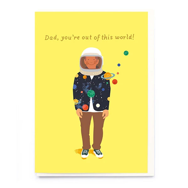 Father's Day Card | You're Out Of This World | Noi Publishing