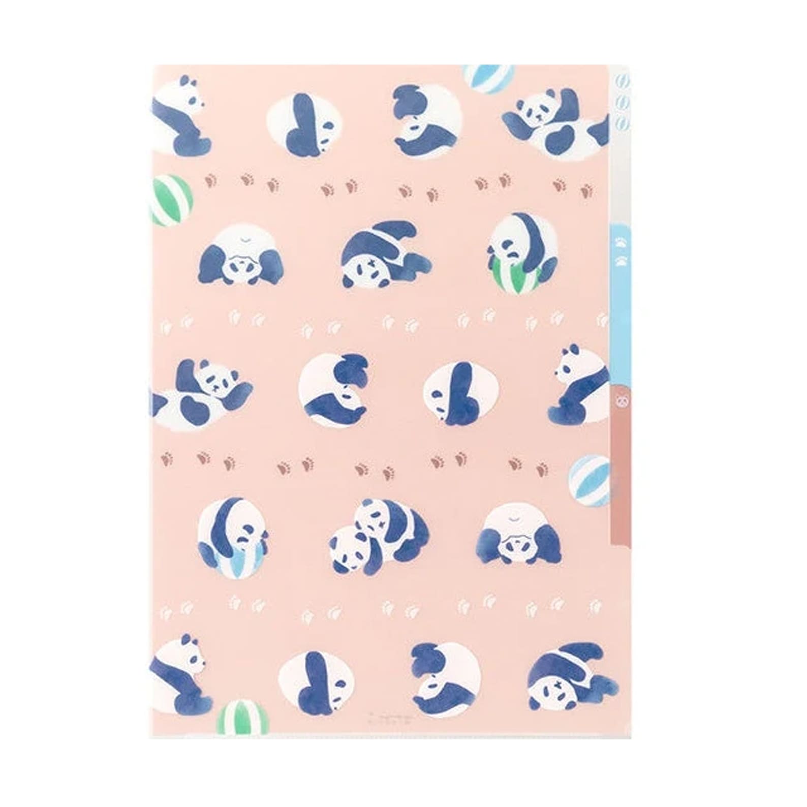 File Folder | 3 Pocket File | Panda | Midori