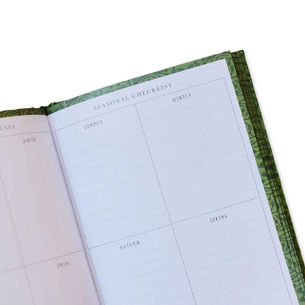 Garden Book | Green | Write To Me