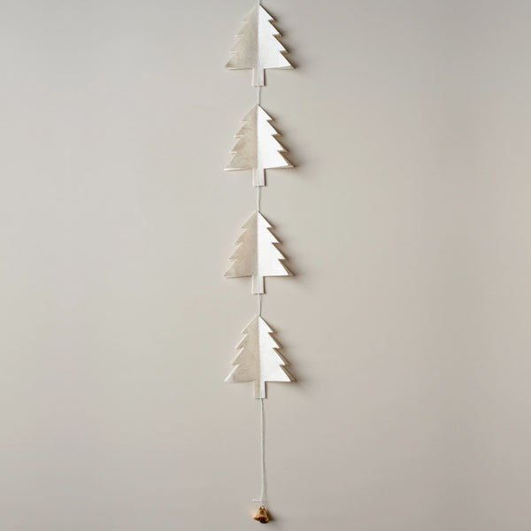 Paper Garland | Handmade Nepalese Lokta Paper | Christmas Tree | Kami Paper | 3 COLOUR OPTIONS AVAILABLE
