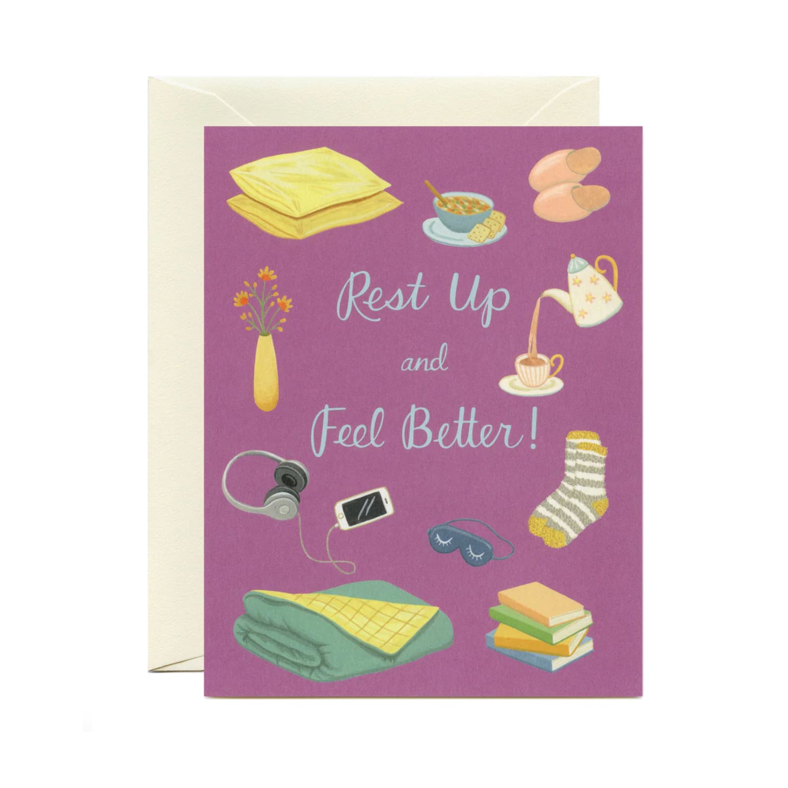 Get Well Card  | Rest Up | Yeppie Paper