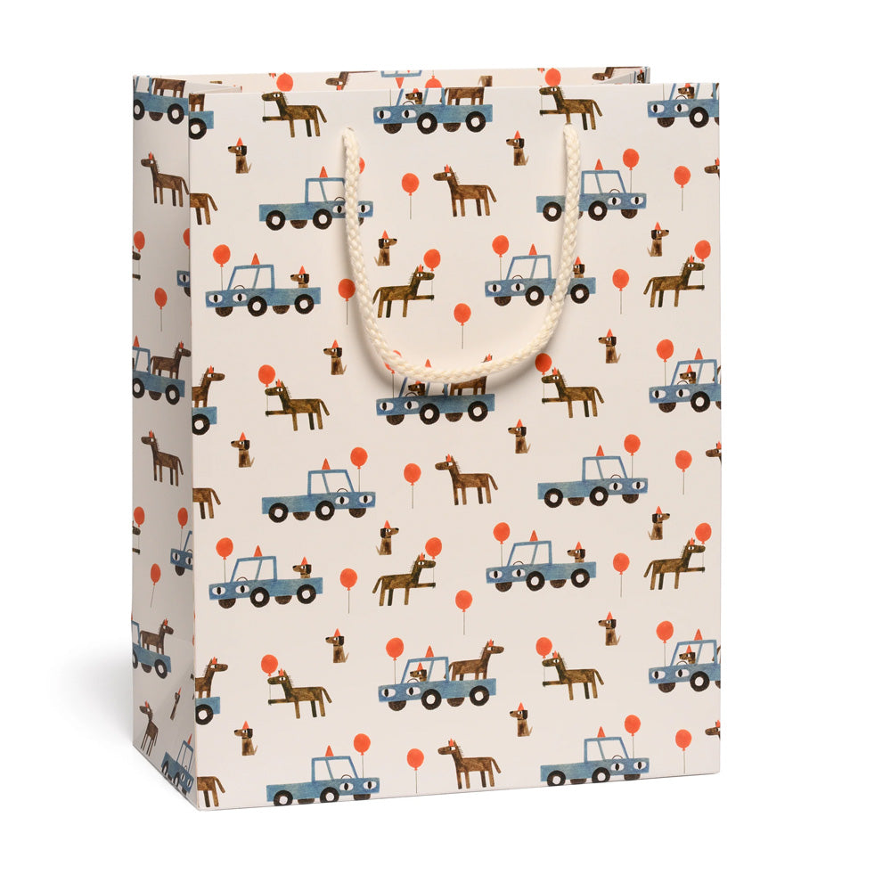 Gift Bag | Large | Farm | Red Cap Cards - Kami Paper