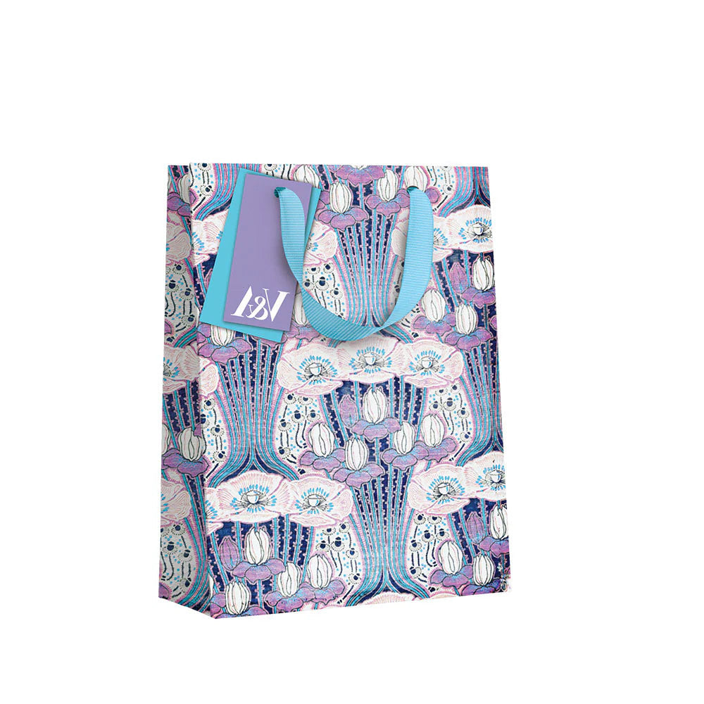 Gift Bag | Medium | Neon Floral | Ohh Deer - Kami Paper