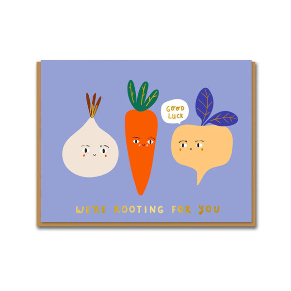 Good Luck Card | Good Luck Rooting |  Aless Baylis | 1973