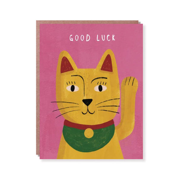 Good Luck Card | Good Luck Cat | Niaski