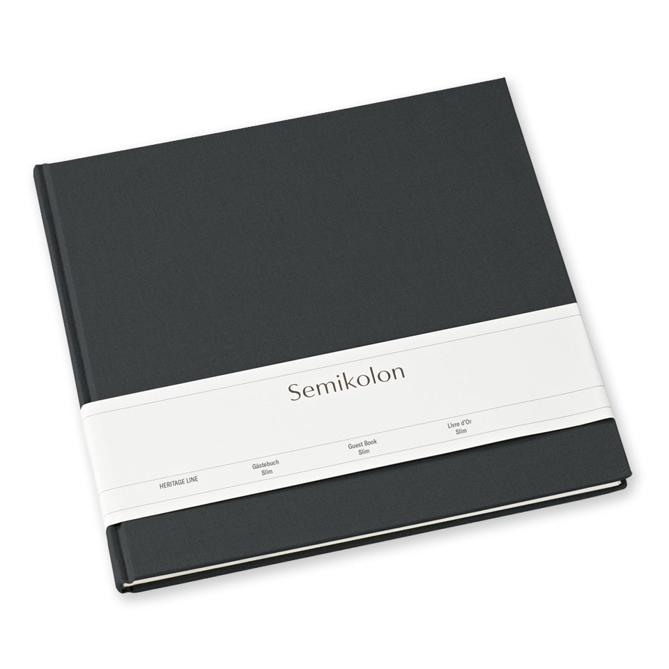 Guest Book | Slim | Semikolon | 2 COLOUR OPTIONS AVAILABLE