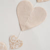 Paper Garland | Handmade Nepalese Lokta Paper |  Heart | Kami | 6 COLOUR OPTIONS AVAILABLE