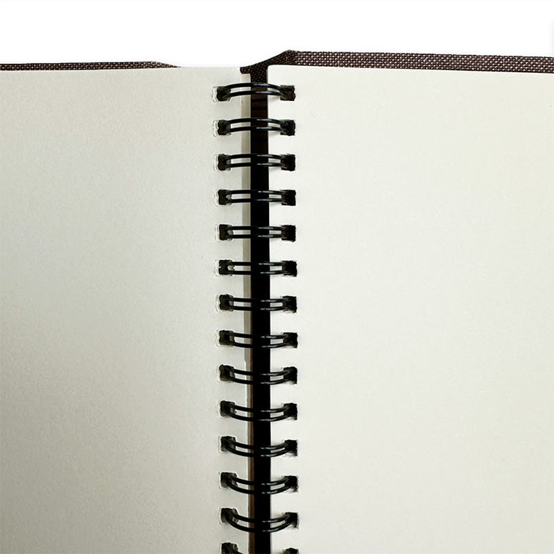 Handmade Journal | Spiral Bound Wrap | A5 | Unlined | Kami Paper | CUSTOMISABLE - Kami Paper