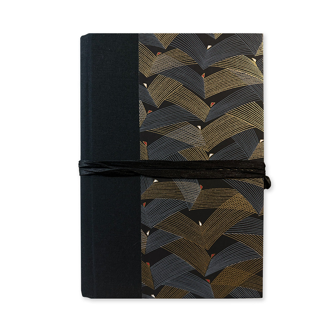 Handmade Journal | Spiral Bound Wrap | A5 | Unlined | Kami Paper | CUSTOMISABLE - Kami Paper