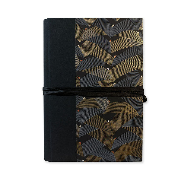 Handmade Journal | Spiral Bound Wrap | A5 | Unlined | Kami Paper | CUSTOMISABLE - Kami Paper
