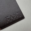 Handmade Notebook Cover | Leather | Dark Brown | Kami Paper