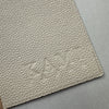 Handmade Notebook Cover | Leather | Ecru | Kami Paper