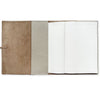 Handmade Notebook Cover | Leather | Ecru | Kami Paper