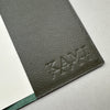 Handmade Notebook Cover | Leather | Green | Kami Paper
