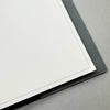 Handmade Notebook Cover | Leather | Grey | Kami Paper