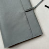 Handmade Notebook Cover | Leather | Grey | Kami Paper