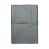 Handmade Notebook Cover | Leather | Grey | Kami Paper